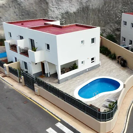 Luxury San Borondon Private Heated Pool Free Car Except Christmas 别墅 阿德耶